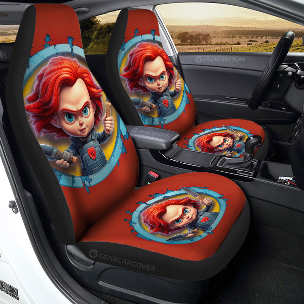 Chucky Car Seat Covers Custom Horror Car Accessories - Gearcarcover - 2
