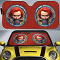Chucky Car Sunshade Custom Horror Car Accessories - Gearcarcover - 1