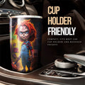 Chucky Tumbler Cup Custom Horror Car Accessories - Gearcarcover - 3