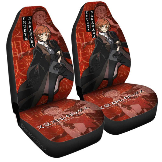 Chuuya Nakahara Car Seat Covers Custom Car Accessories - Gearcarcover - 2