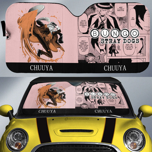 Chuuya Nakahara Car Sunshade Custom Car Interior Accessories - Gearcarcover - 1