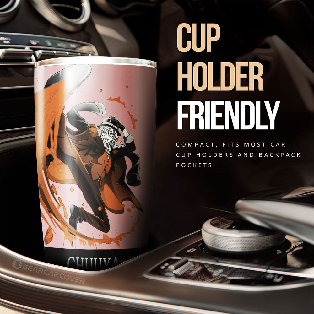 Chuuya Nakahara Tumbler Cup Custom Car Interior Accessories - Gearcarcover - 2