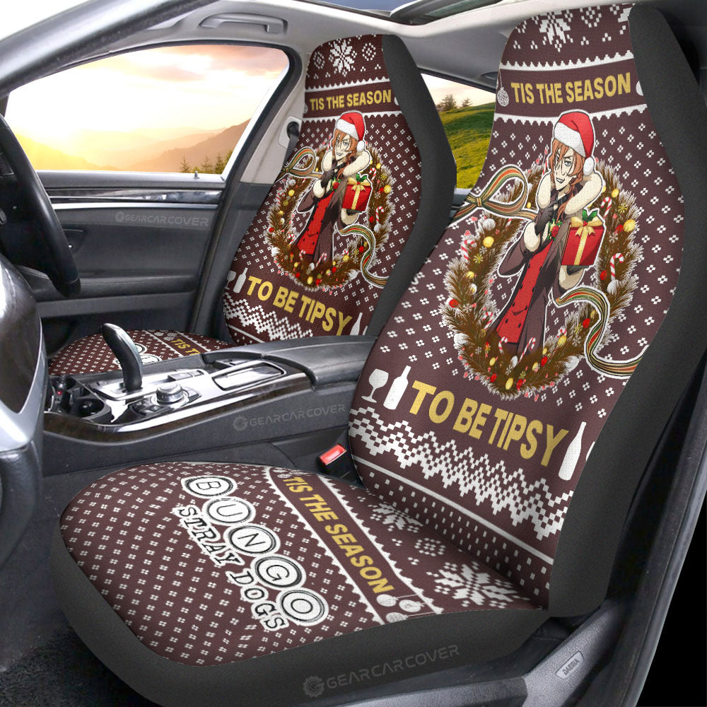 Chuya Nakahara Car Seat Covers Custom Car Accessories - Gearcarcover - 1