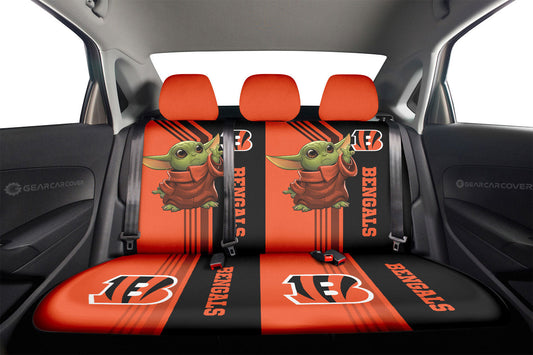 Cincinnati Bengals Car Back Seat Covers Custom Car Accessories - Gearcarcover - 2