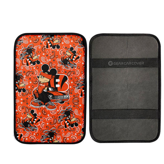 Cincinnati Bengals Car Center Console Cover Cartoon Theme Collection - Gearcarcover - 2