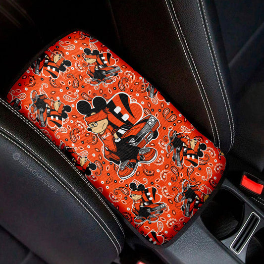Cincinnati Bengals Car Center Console Cover Cartoon Theme Collection - Gearcarcover - 1