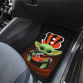 Cincinnati Bengals Car Floor Mats Baby Yoda Car Accessories For Fan - Gearcarcover - 3
