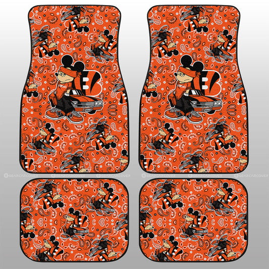 Cincinnati Bengals Car Floor Mats Cartoon Theme Collection - Gearcarcover - 1
