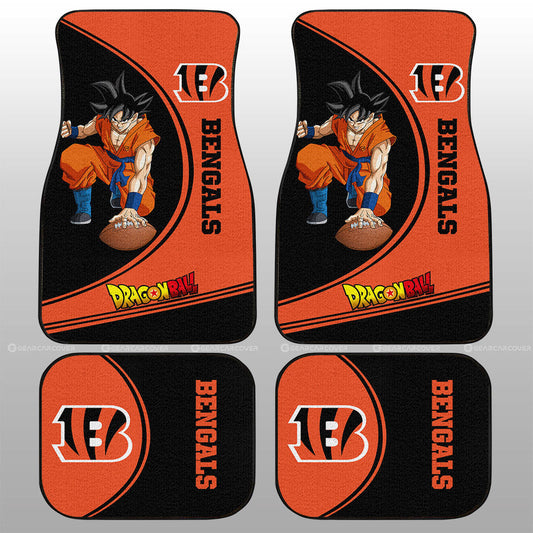Cincinnati Bengals Car Floor Mats Custom Car Accessories For Fans - Gearcarcover - 1