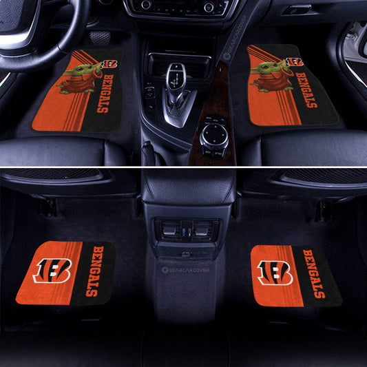Cincinnati Bengals Car Floor Mats Custom Car Accessories - Gearcarcover - 2