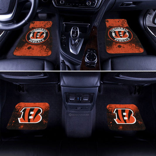 Cincinnati Bengals Car Floor Mats Custom Car Accessories - Gearcarcover - 2