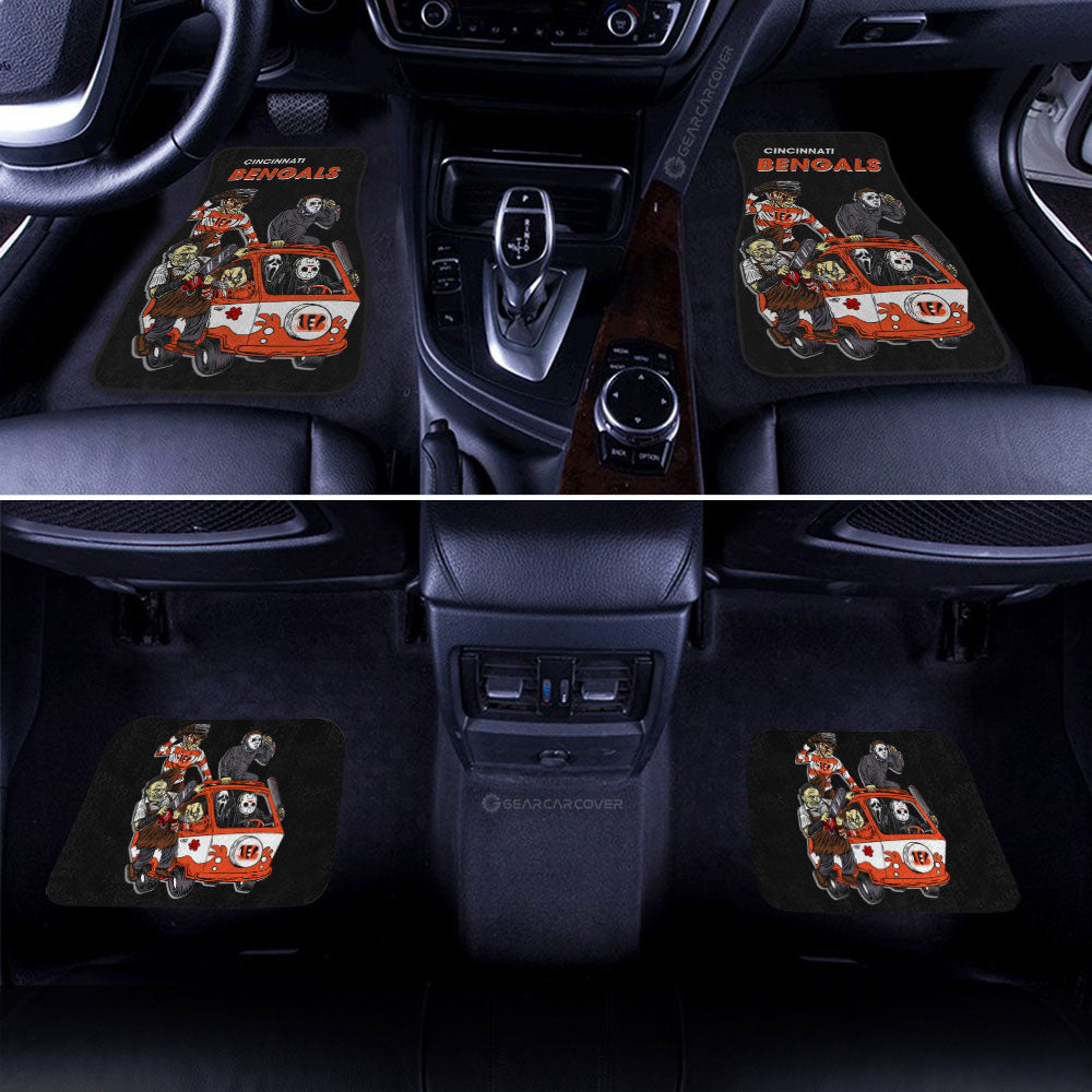 Cincinnati Bengals Car Floor Mats Custom Car Accessories - Gearcarcover - 2