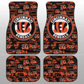 Cincinnati Bengals Car Floor Mats Custom Car Accessories - Gearcarcover - 1