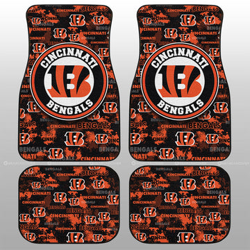 Cincinnati Bengals Car Floor Mats Custom Car Accessories - Gearcarcover - 1