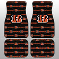 Cincinnati Bengals Car Floor Mats Sporty Team Collection - Gearcarcover - 1