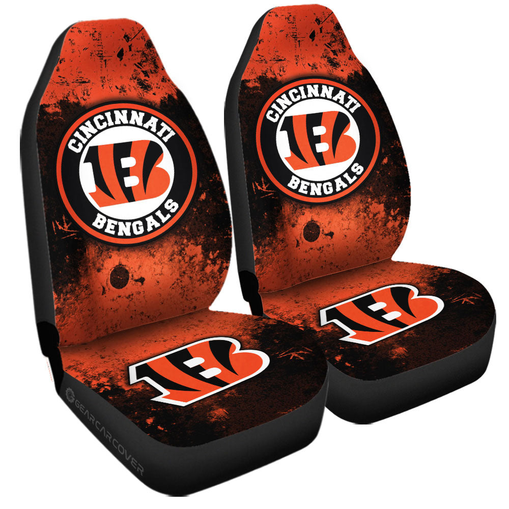 Cincinnati Bengals Car Seat Covers Custom Car Accessories - Gearcarcover - 3