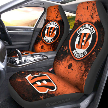 Cincinnati Bengals Car Seat Covers Custom Car Accessories - Gearcarcover - 1