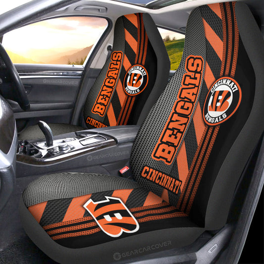 Cincinnati Bengals Car Seat Covers Custom Car Accessories - Gearcarcover - 1