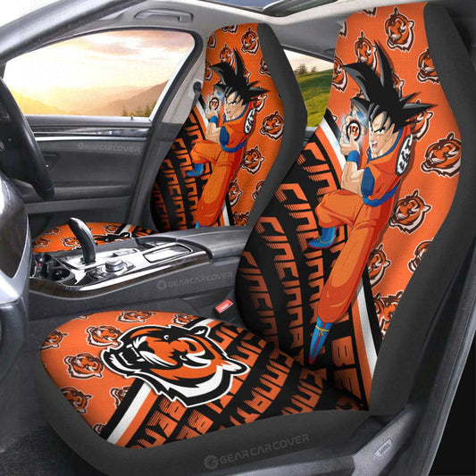 Cincinnati Bengals Car Seat Covers Goku Car Accessories For Fans - Gearcarcover - 2