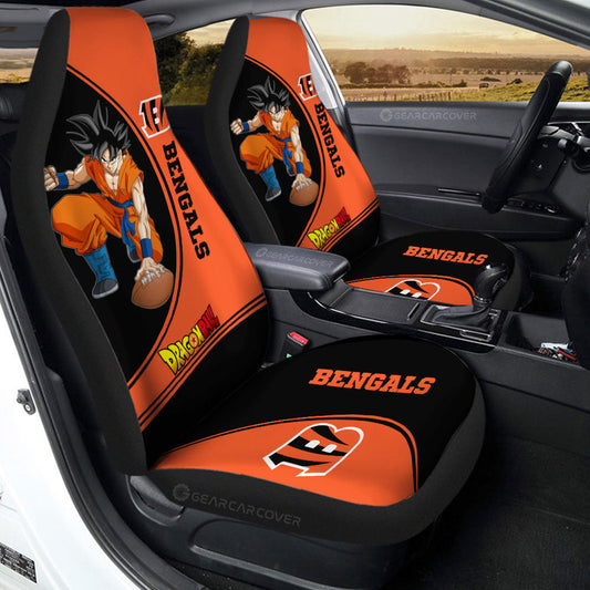 Cincinnati Bengals Car Seat Covers Goku Car Accessories For Fans - Gearcarcover - 2