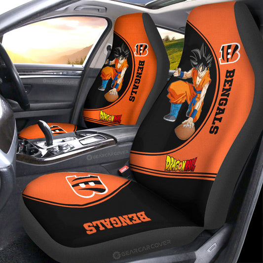 Cincinnati Bengals Car Seat Covers Goku Car Accessories For Fans - Gearcarcover - 1