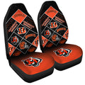 Cincinnati Bengals Car Seat Covers Sporty Team Collection - Gearcarcover - 3
