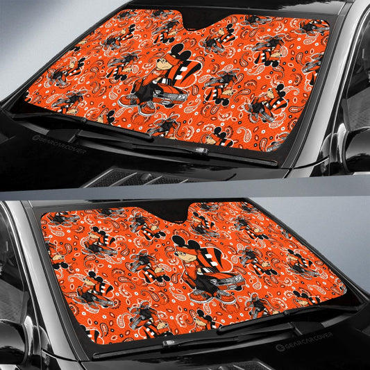 Cincinnati Bengals Car Sunshade Cartoon Theme Collection - Gearcarcover - 2