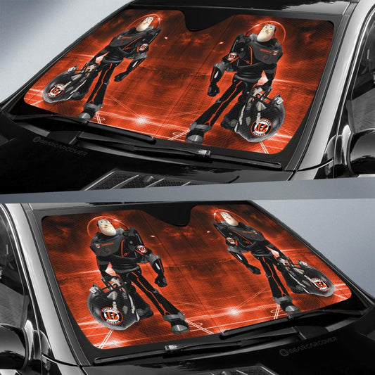 Cincinnati Bengals Car Sunshade Custom Car Accessories For Fan - Gearcarcover - 2