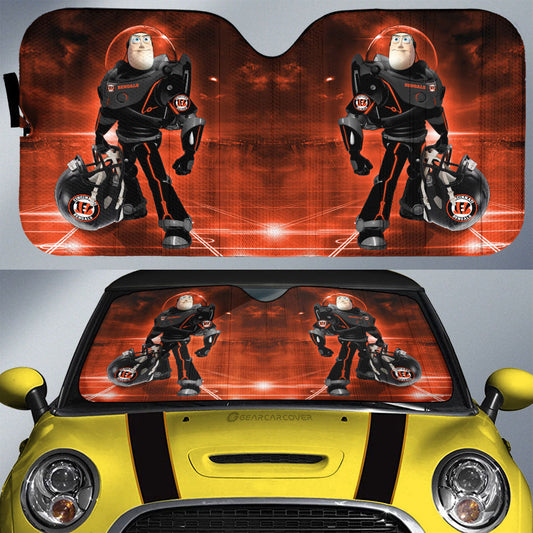 Cincinnati Bengals Car Sunshade Custom Car Accessories For Fan - Gearcarcover - 1
