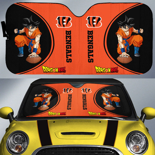Cincinnati Bengals Car Sunshade Custom Car Accessories For Fans - Gearcarcover - 1
