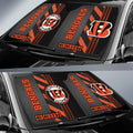 Cincinnati Bengals Car Sunshade Custom Car Accessories - Gearcarcover - 2