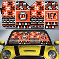 Cincinnati Bengals Car Sunshade Custom Ugly Style Car Accessories - Gearcarcover - 1