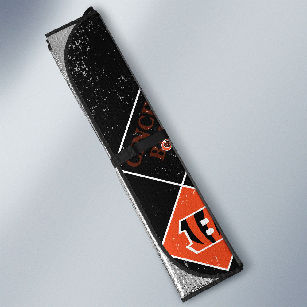 Cincinnati Bengals Car Sunshade Sporty Team Collection - Gearcarcover - 3
