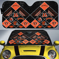 Cincinnati Bengals Car Sunshade Sporty Team Collection - Gearcarcover - 1