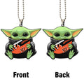 Cincinnati Bengals Ornament Baby Yoda Car Accessories - Gearcarcover - 4