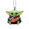 Cincinnati Bengals Ornament Baby Yoda Car Accessories - Gearcarcover - 1