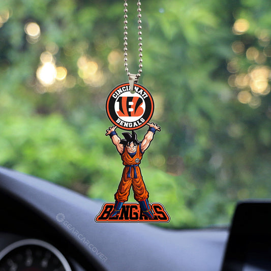 Cincinnati Bengals Ornament Goku Car Accessories - Gearcarcover - 2