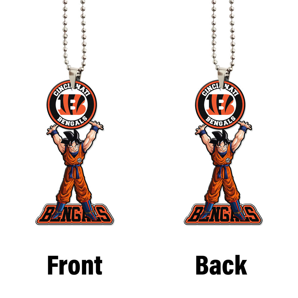 Cincinnati Bengals Ornament Goku Car Accessories - Gearcarcover - 4