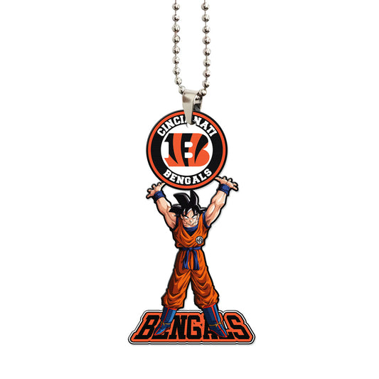 Cincinnati Bengals Ornament Goku Car Accessories - Gearcarcover - 1