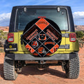 Cincinnati Bengals Spare Tire Covers Camera Hole Sporty Team Collection - Gearcarcover - 3