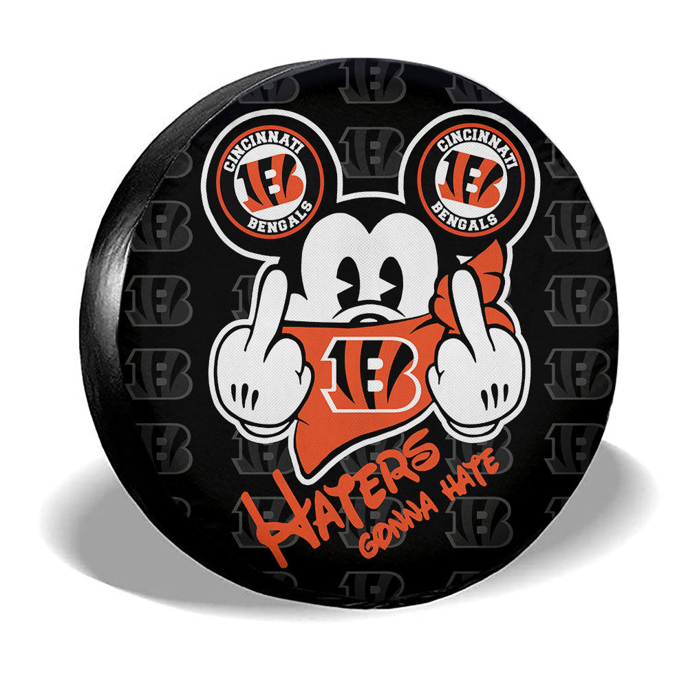 Cincinnati Bengals Spare Tire Covers Custom Car Accessories - Gearcarcover - 3