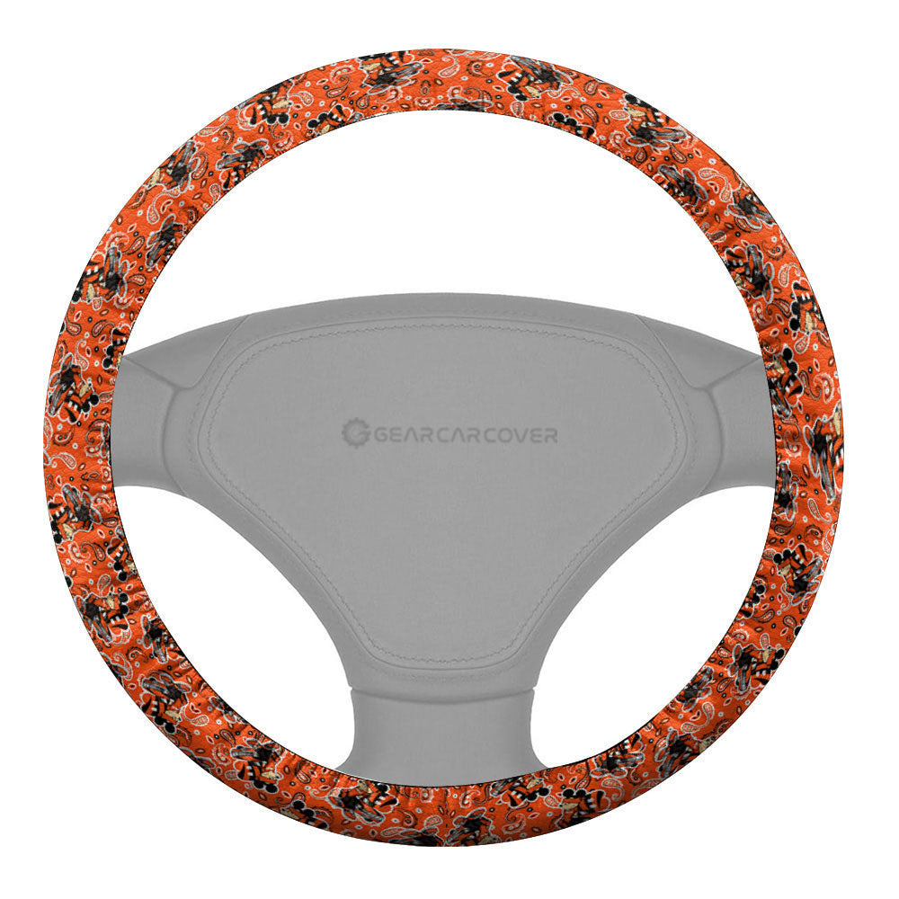 Cincinnati Bengals Steering Wheel Cover Cartoon Theme Collection - Gearcarcover - 2