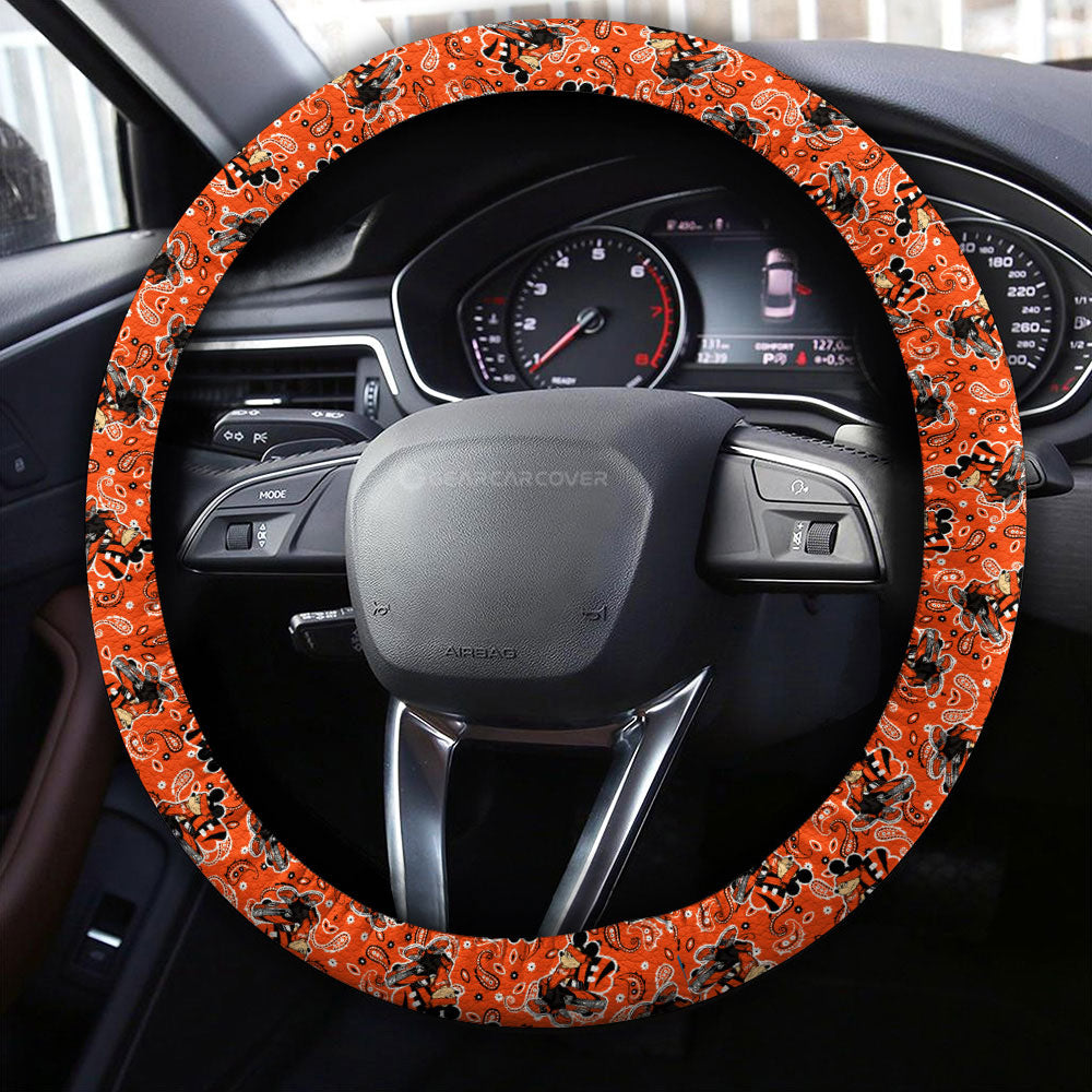 Cincinnati Bengals Steering Wheel Cover Cartoon Theme Collection - Gearcarcover - 4