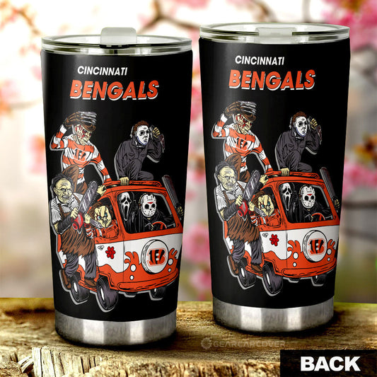 Cincinnati Bengals Tumbler Cup Custom Car Accessories - Gearcarcover - 2