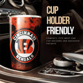 Cincinnati Bengals Tumbler Cup Custom Car Accessories - Gearcarcover - 3