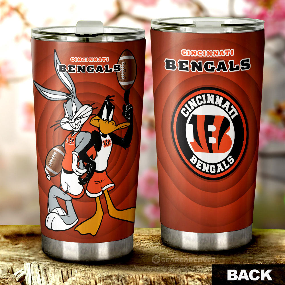 Cincinnati Bengals Tumbler Cup Custom Car Accessories - Gearcarcover - 1