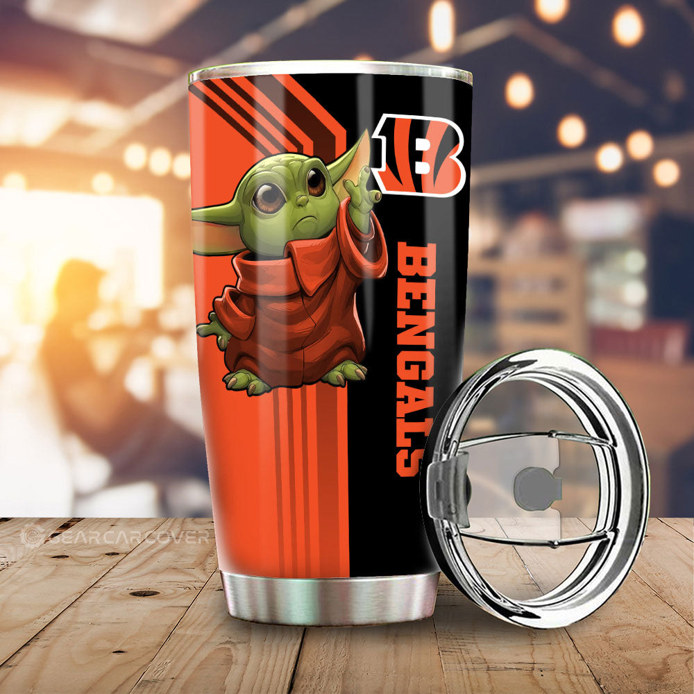 Cincinnati Bengals Tumbler Cup Custom Car Accessories - Gearcarcover - 1