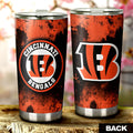 Cincinnati Bengals Tumbler Cup Custom Car Accessories - Gearcarcover - 1