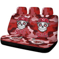 Cincinnati Reds Car Back Seat Covers Skull Theme Collection - Gearcarcover - 1