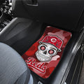 Cincinnati Reds Car Floor Mats Skull Theme Collection - Gearcarcover - 3